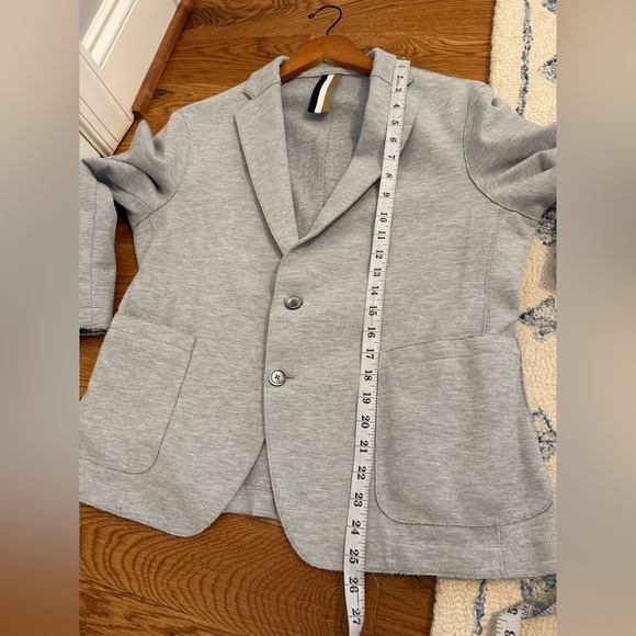 BOSS by Hugo Boss Men's Hanry Stretch Jersey Slim-Fit Blazer ALTERED - Picture 10 of 15